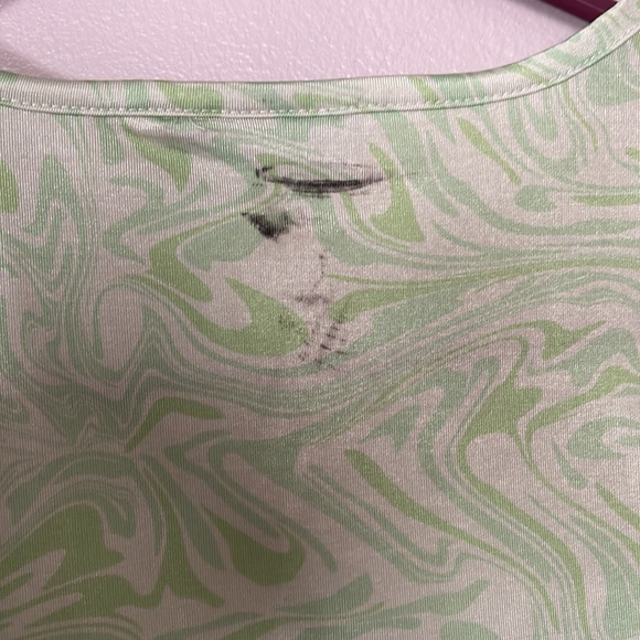 ASOS green marble top - Picture 4 of 4